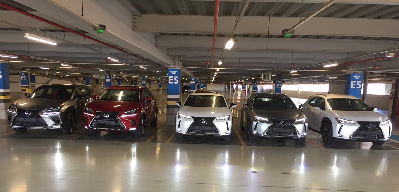 Máquinas da Lexus desembarcam na autorizada em Fortaleza