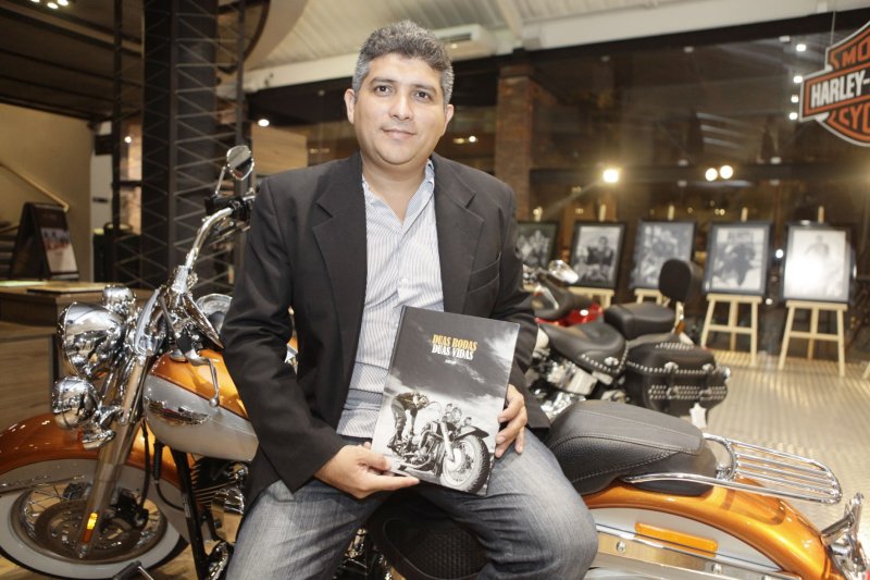 motociclismo - Jelbes Lima lança o livro “Duas rodas duas vidas” na Newroad