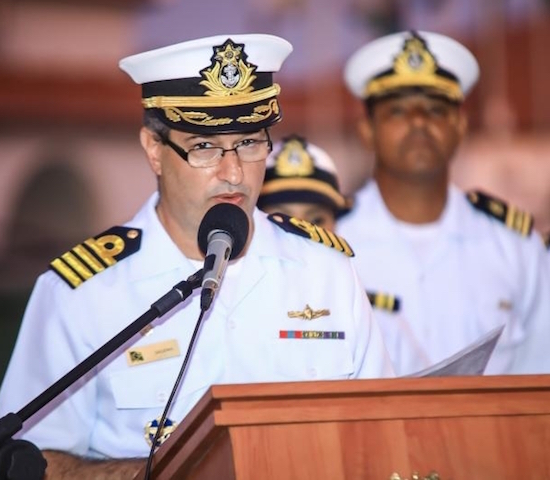 Comandante Leonardo Salema se prepara para deixar o Ceará