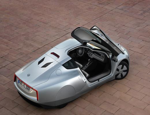 Volkswagen XL1 é o carro produzido em série mais eficiente em consumo do mundo