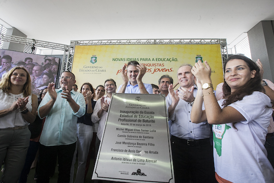 Governo inaugura a 119ª Escola Estadual de Educação Profissional
