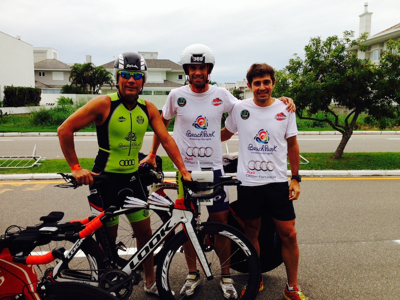 Cearenses disputam o Ironman Florianópolis