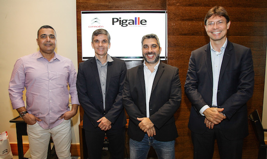Diretores da Citroen Pigalle pilotam almoço no Cabana del Primo