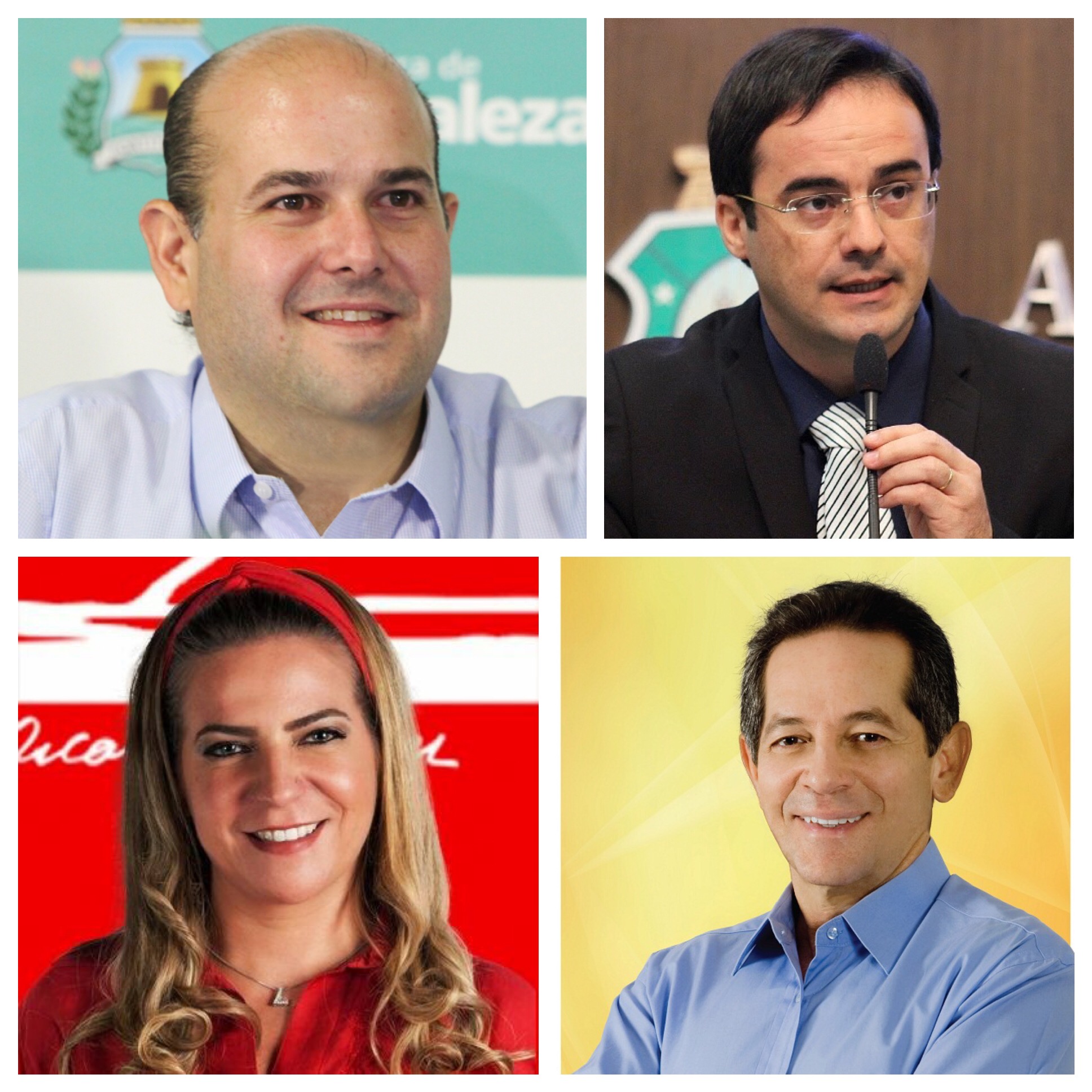 Confira a agenda dos candidatos à Prefeitura de Fortaleza nesta terça