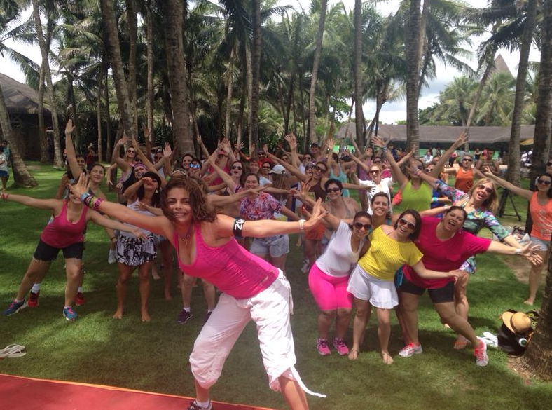 Aula de Zumba movimenta o Beach Park Resort