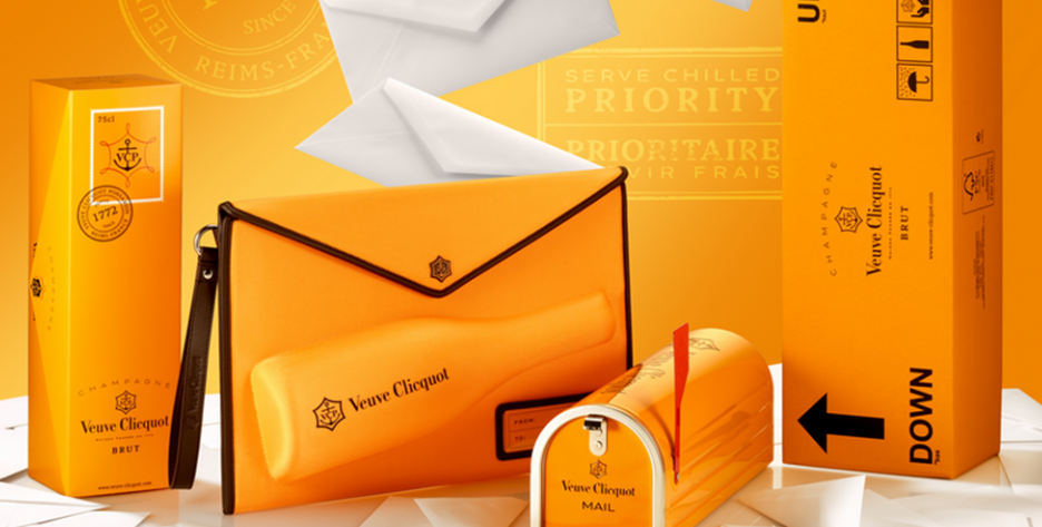Veuve Clicquot lança coleção Clicquot Mail