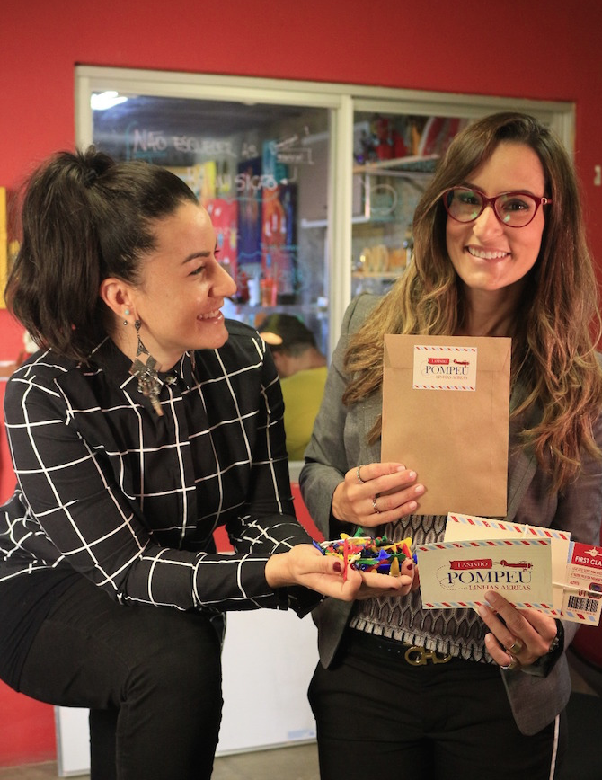 Os convites para o aniversário de Pompeuzinho Vasconcelos acabam de sair do forno