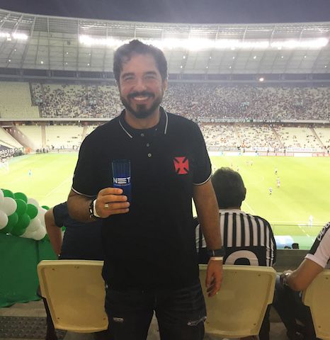 Marco Delgado Farias, diretor regional da Net marca mais um gol de placa no incentivo ao esporte