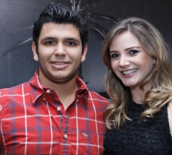 Eduardo Camara e Vanessa Maia oficializam noivado