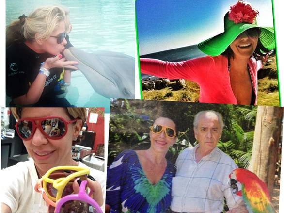 Óculos ALeRo entre as celebridades