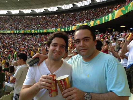 Lucas e Ozires Pontes marcam presença na Arena Castelão