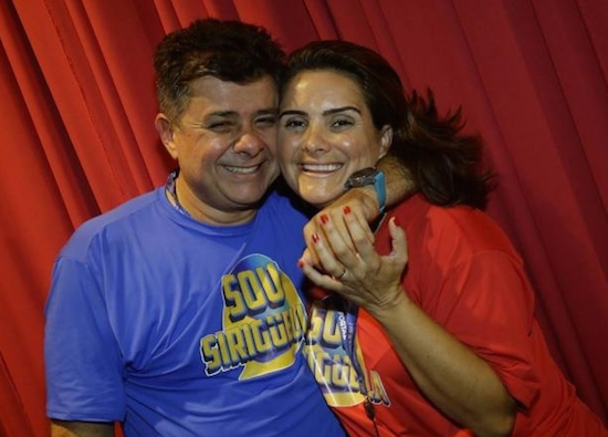 Alexandre e Ira Frota curtem temporada em Fortaleza