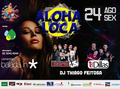 Balada In divulga lista das ganhadoras da Aloha Loca