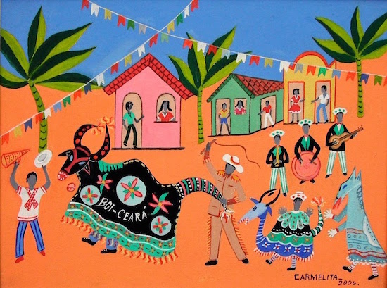 O Centro Cultural Belchior recebe a exposição “Folias da Saudosa Rua” de Carmelita Fontenelle