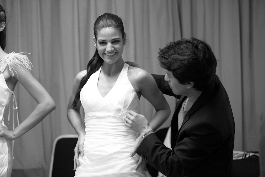 As misses se vestem de noiva