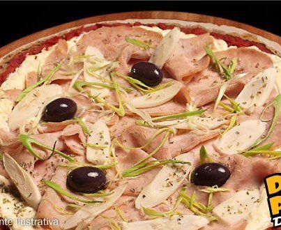 Dídio Pizza emagrece cardápio