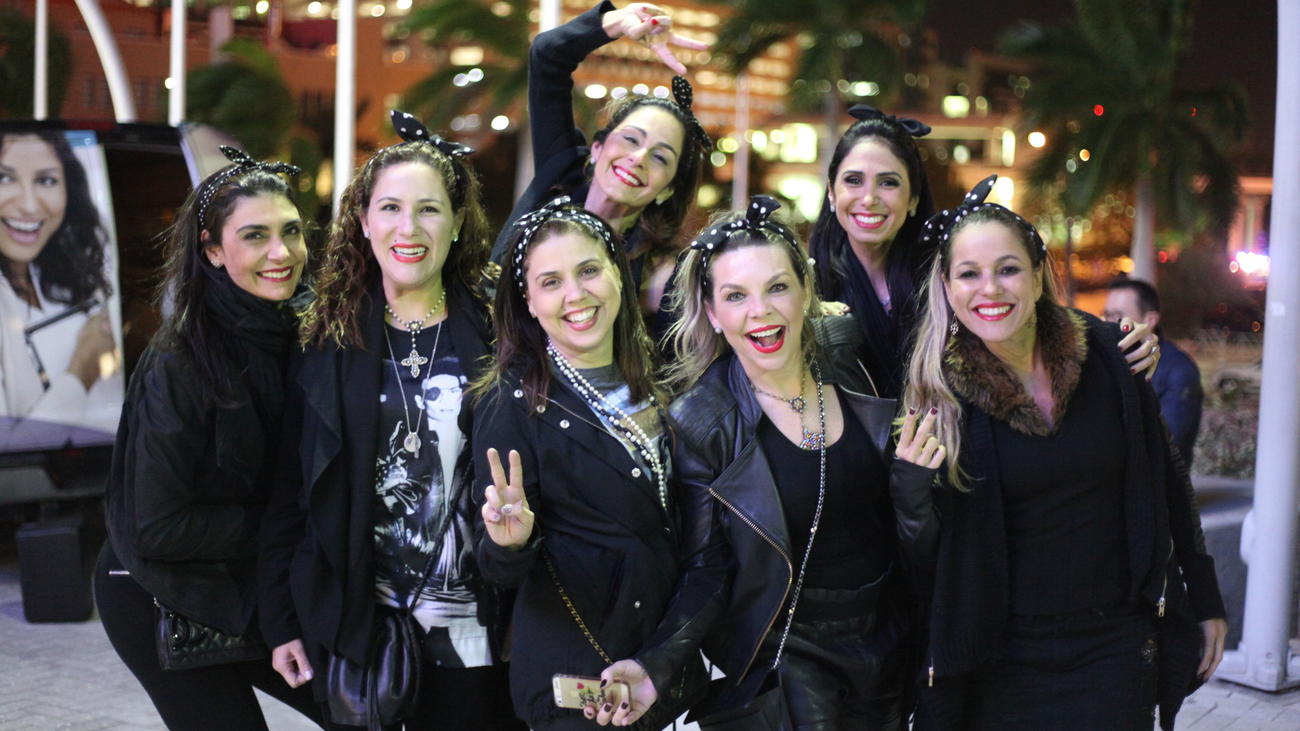 Lulus cearenses curtem o show de Madonna, em Miami