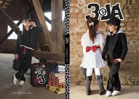 Moda outono-inverno da 3 e Já