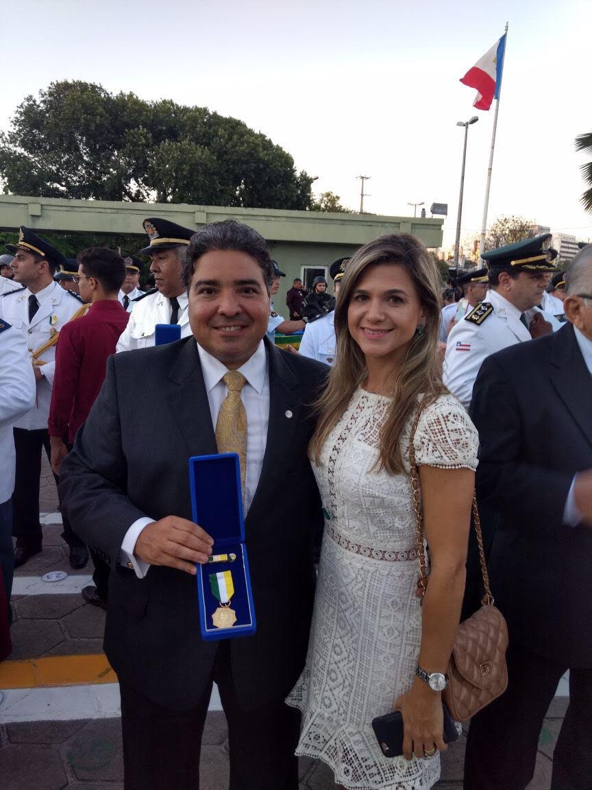 Leandro Vasques é homenageado pelo Comando Geral da PMCE