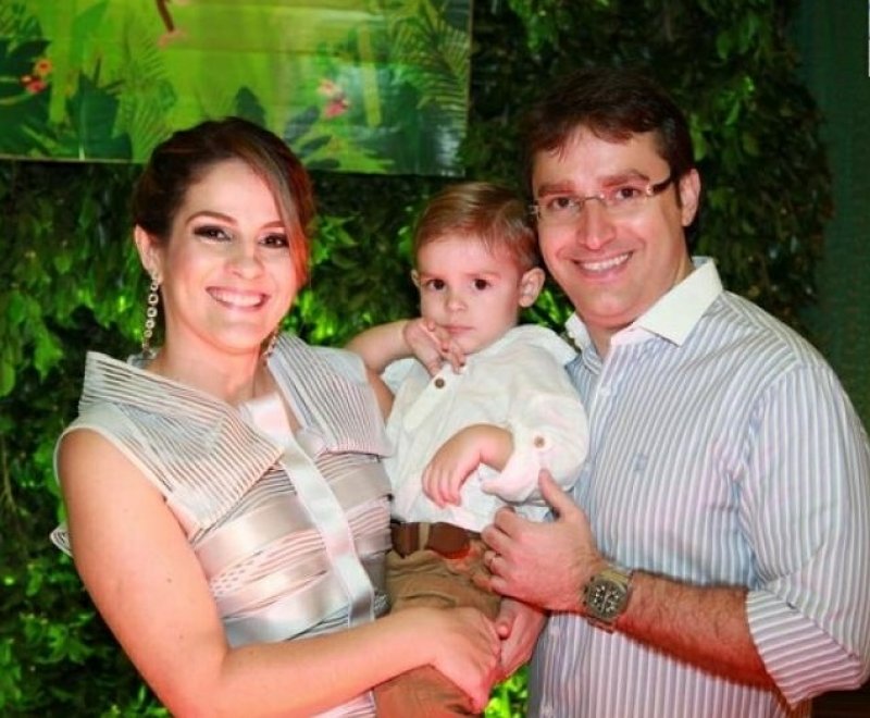 Mariana e Francisco Marinho armaram big party para festejar os dois anos do herdeiro Gabriel Marinho