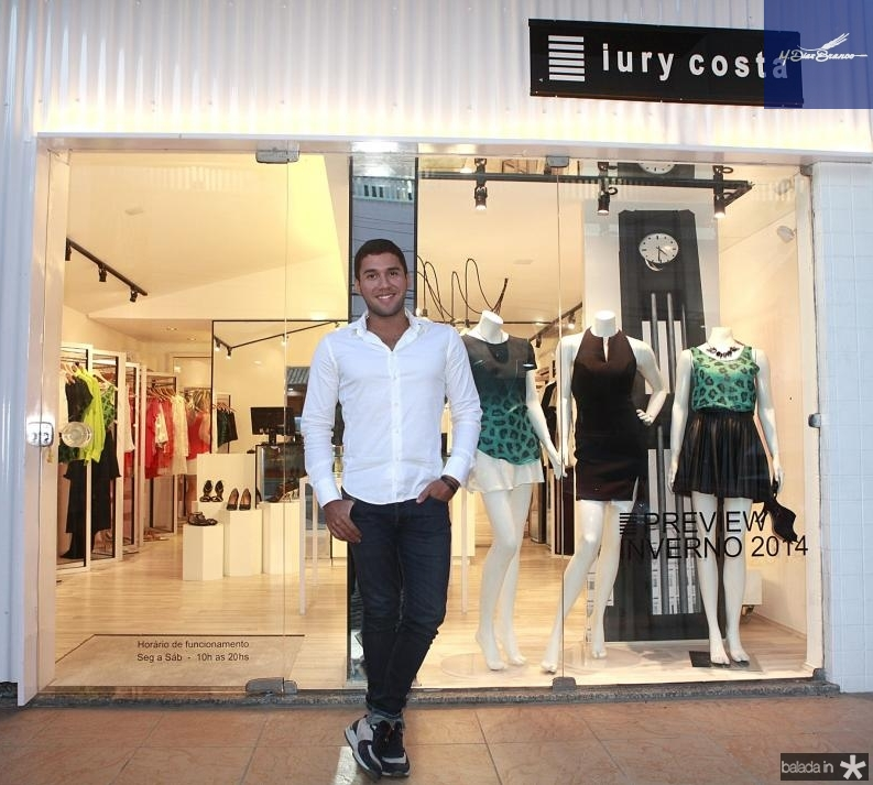 Iury Costa comemora 5 anos de sua grife