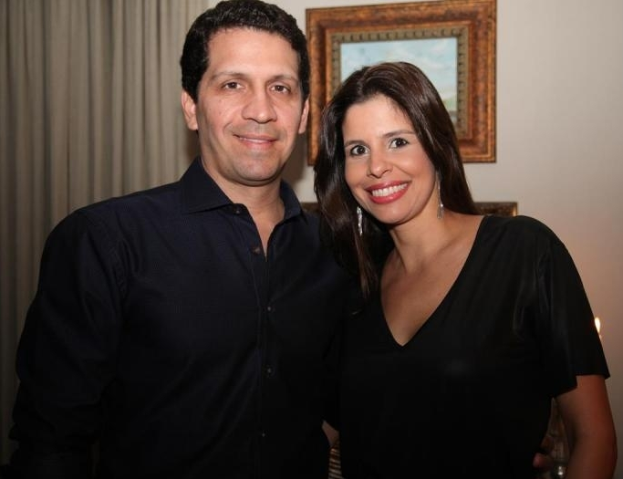 Duplo brinde para Bruno e Ticiana Oliveira!