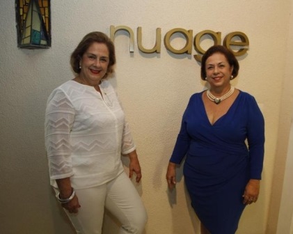 Tida Leal e Julinha Gurjão reúnem elegantes da city na Nuage