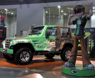 Cartoon Network e Troller levam Ben 10 para o Salão do Automóvel