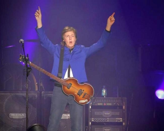 Paul McCartney faz show em São Paulo