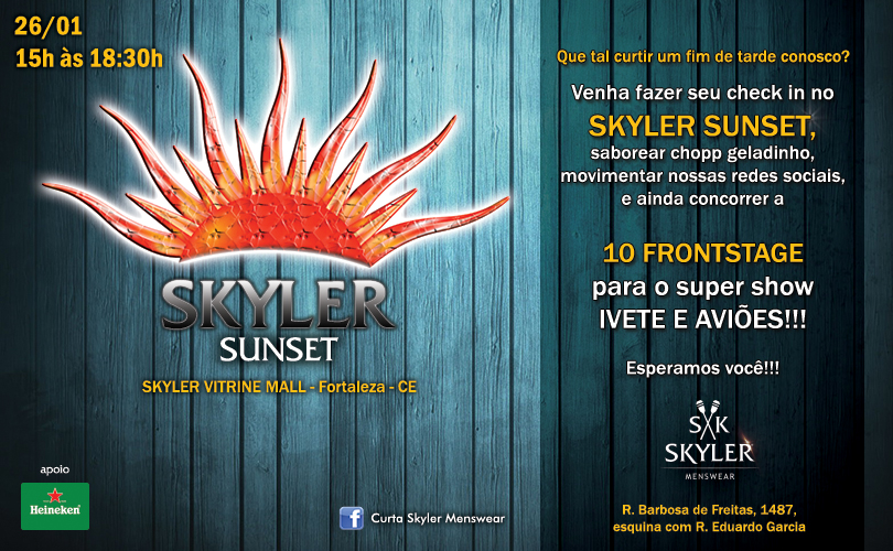 Na Skyler tem esquenta para a noite de sábado