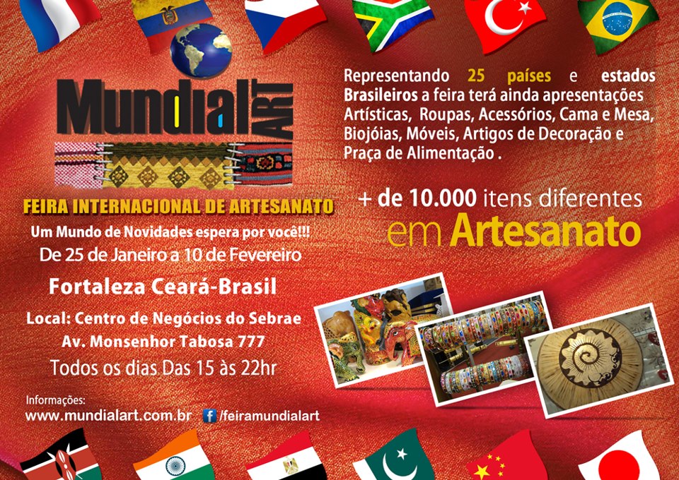 A Mundial Art chega a Fortaleza