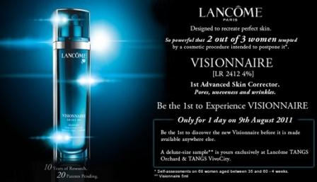 Lancôme aposta em tratamento anti-idade