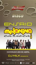 Disco vai bombar com festa Ensaio