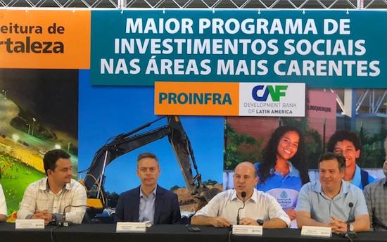 Roberto Cláudio lança Programa de Infraestrutura em Educação e Saneamento