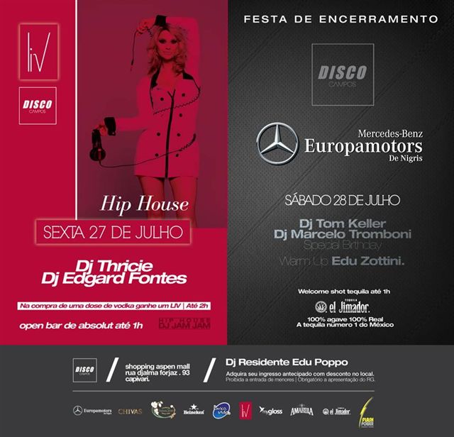 Encerramento Disco Campos