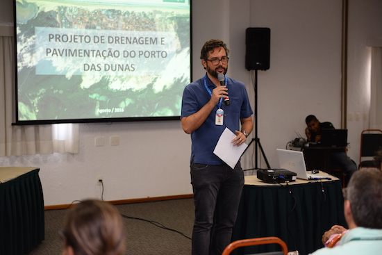 Oceani Beach Park Hotel sedia reunião para firmar projeto sobre obras de saneamento no Porto das Dunas