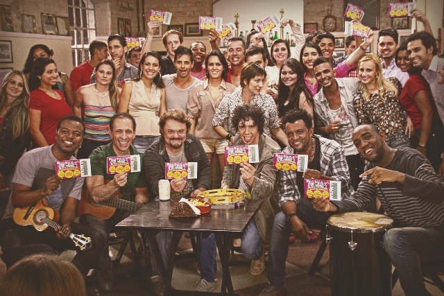 Tele Sena comemora aniversário com Grupo Sambô