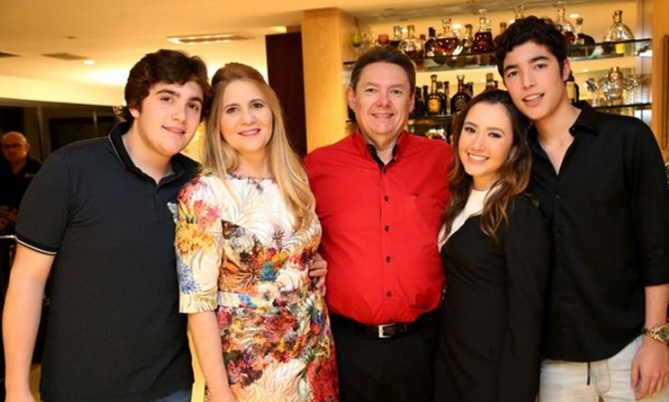 O natal de Morgana e Ivens Dias Branco Jr.