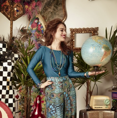 Monique Kessous aterrissa em Fortaleza