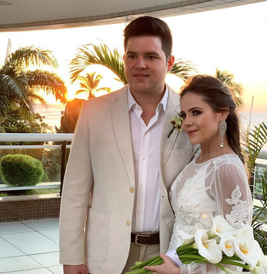 Érica Dantas e Pedro Vasconcelos estão nos últimos preparativos para subir ao altar