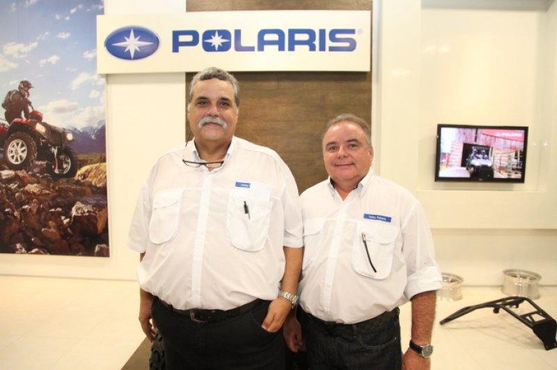 Pedro Carapeba e Francisco Jereissati inauguraram a primeira concessionária Polaris, no Nordeste