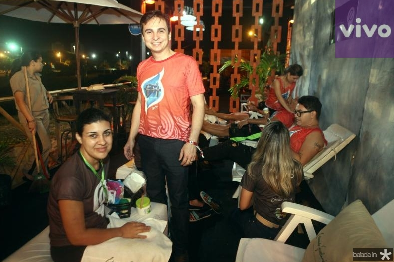 No camarote Mucuripe teve até espaço relax da Clínica Furlani