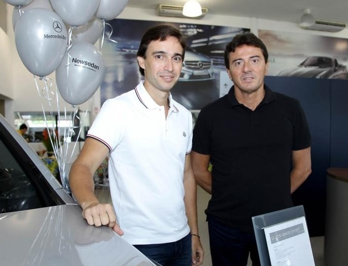 Luiz Teixeira e Rodrigo Carvalho recebem para o Newsedan in Bossa