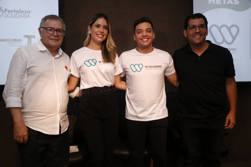 Wesley Safadão lança projeto solidário durante evento no Instituto Primeira Infância