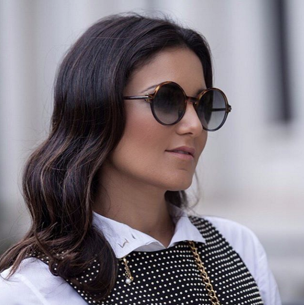 Parada Fashion:  Aline Pinho no desfile de Reinaldo Lourenço