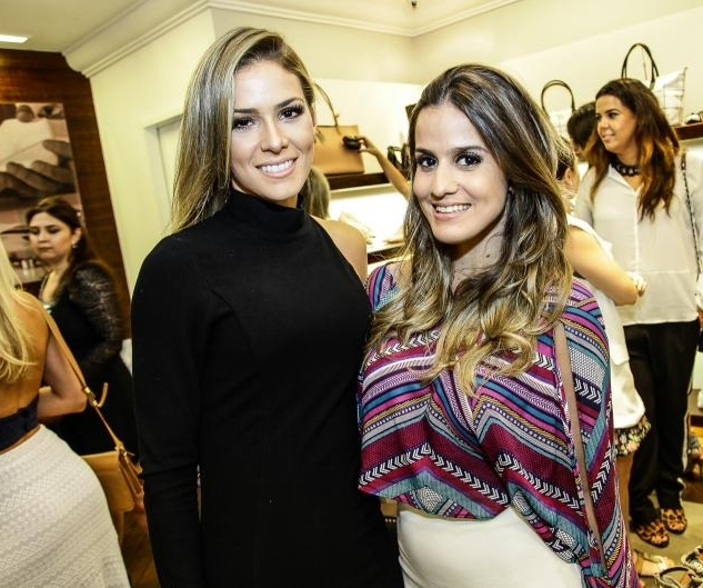 Bruna Waleska e Vanessa Melo armam auê no Shopping Iguatemi
