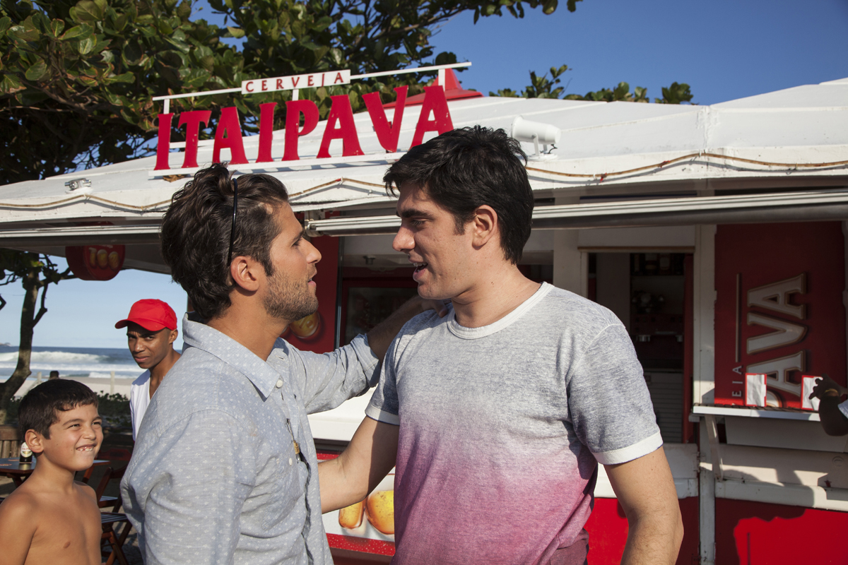 Marcelo Adnet, Gagliasso e Juliana Alves em campanha da Itaipava