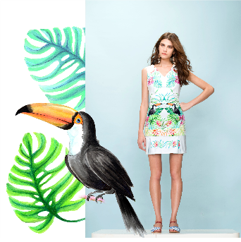 Talentos brasileiros invadem salão internacional de moda