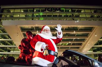 Papai Noel chega ao RioMar shopping