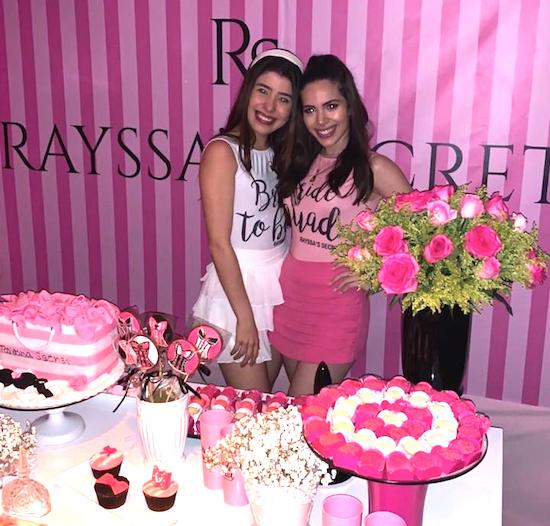 Rayssa Cavalcante se esbalda em Chá Bar armado pelas amigas